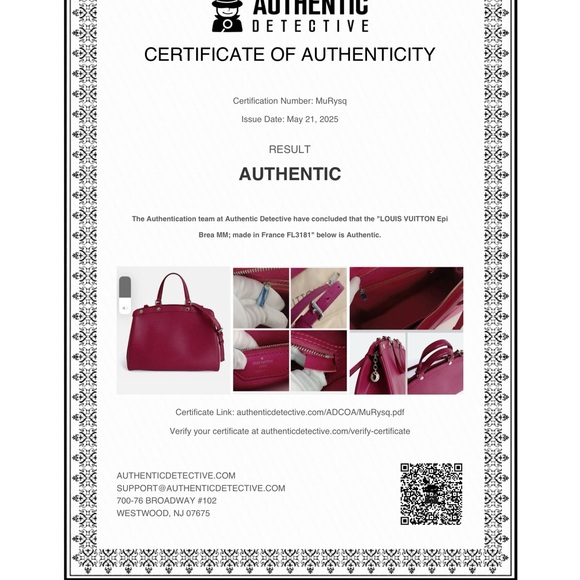 LOUIS VUITTON Epi Blair MM shoulder bag - Picture 8 of 8
